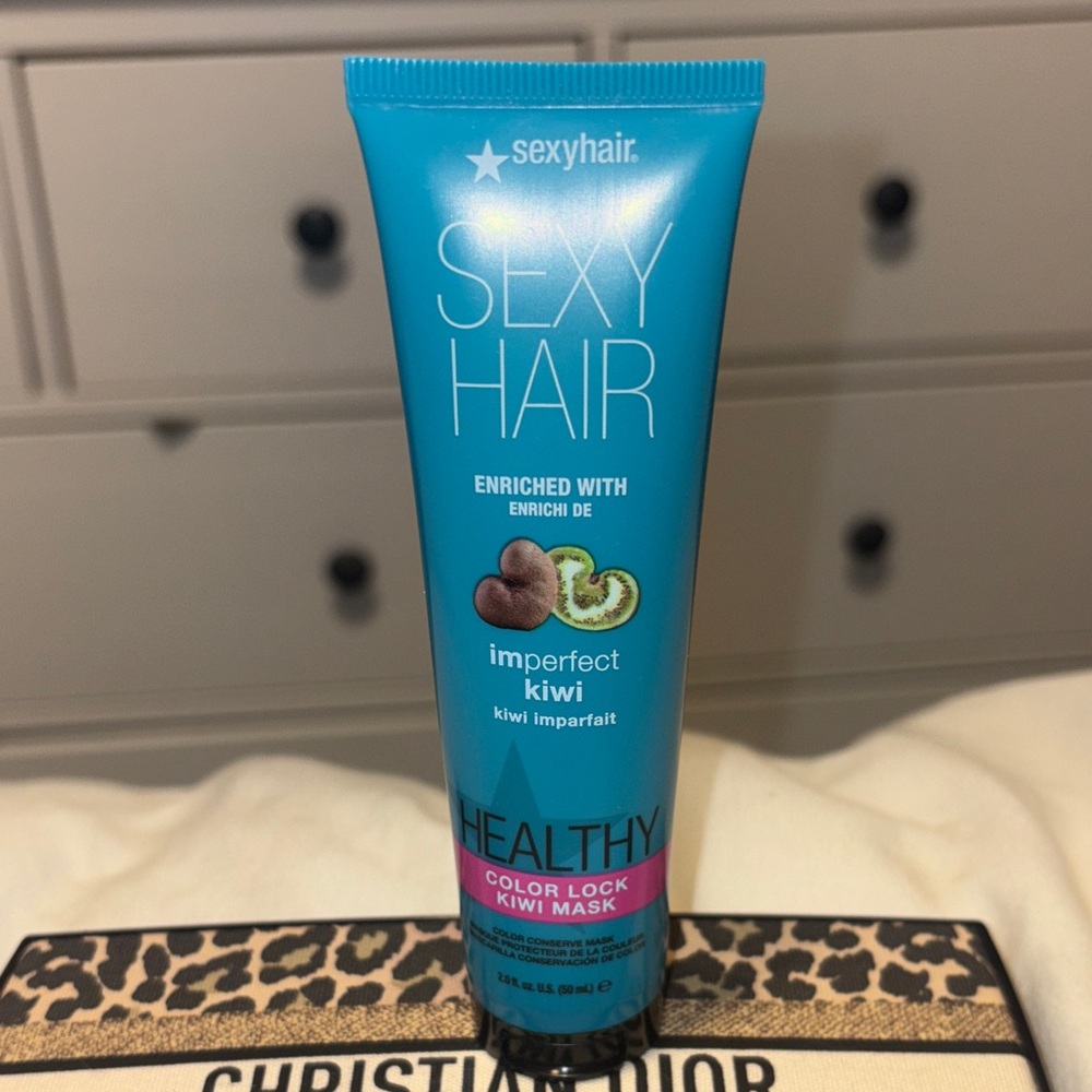Sexy Hair- Healthy Color Lock Kiwi Mask - color Conserve Mask - Travel Size 2 oz
